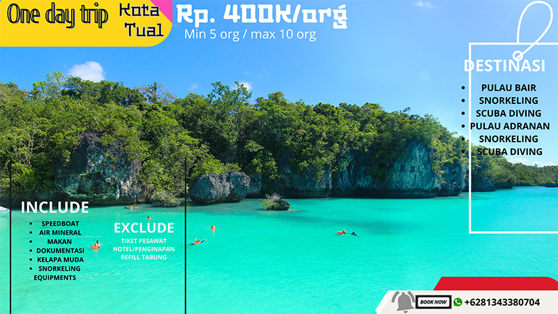 One Day Trip Kota Tual